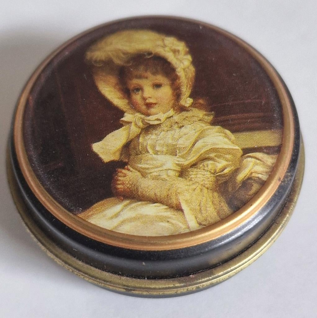 Vintage pillendoosje, Antiek en Kunst, Curiosa en Brocante, Ophalen of Verzenden