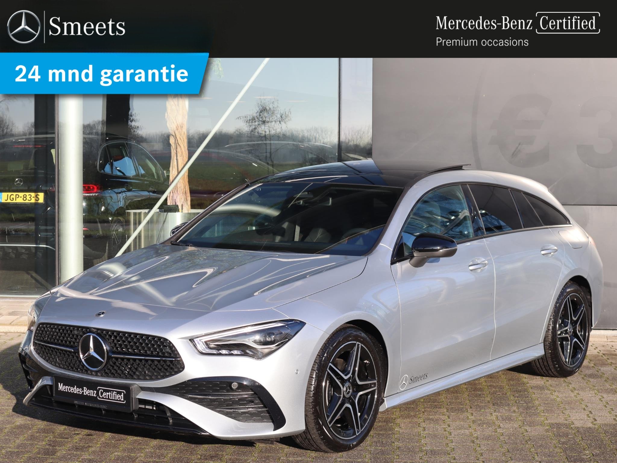 Mercedes-Benz CLA-klasse Shooting Brake 180 Star Edition AMG, CLA, 4 cilinders, Origineel Nederlands, Zilver of Grijs