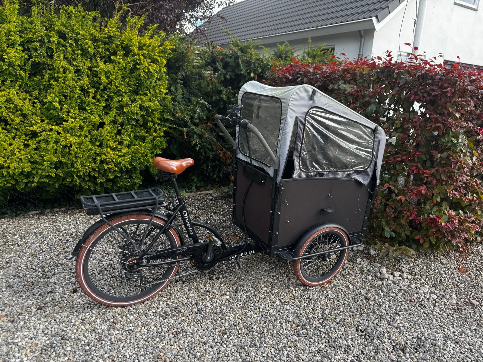 Qivelo City elektrische bakfiets - met defecten, Overige merken, Gebruikt, Goederen, Elektrisch