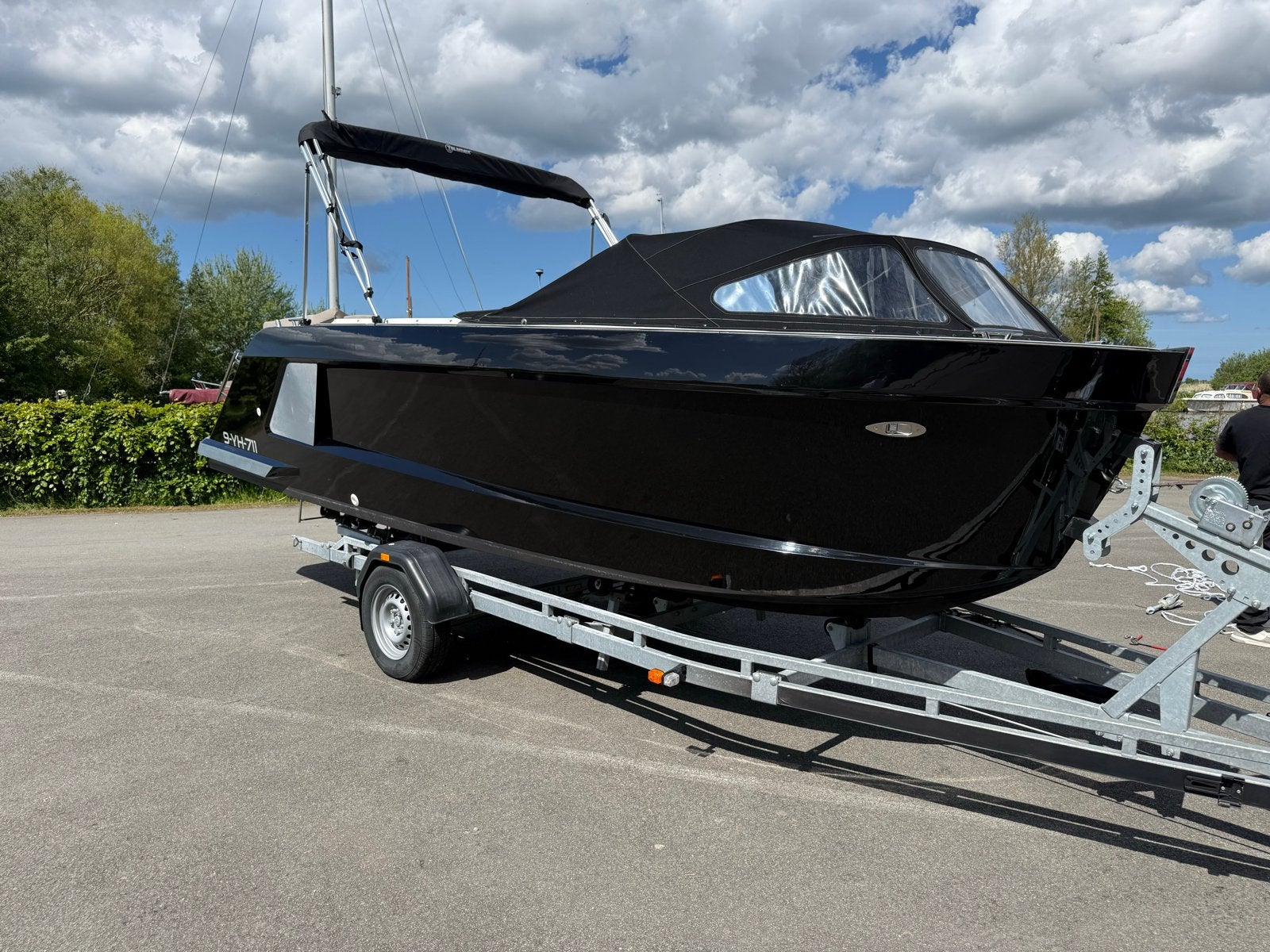 Aquatender 630 met Mercury 50 pk en optionele trailer, Ophalen, Overige merken, Buitenboordmotor, Zo goed als nieuw