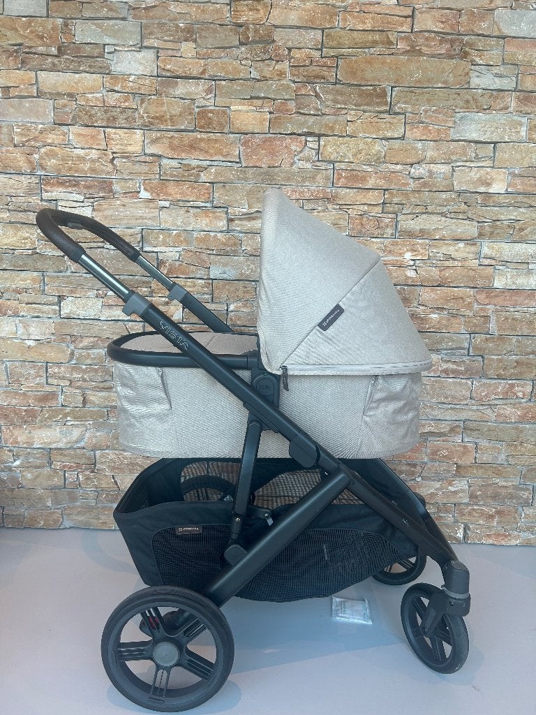 Uppababy vista V3 kinderwagen 2-in-1, Kinderen en Baby's, Kinderwagens en Combinaties, Zo goed als nieuw, Combiwagen, Verstelbare duwstang
