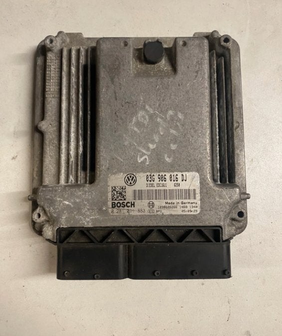 Škoda Octavia (1Z3) 1.9 TDI (BJB) 03G906016DJ Ecu, Ophalen of Verzenden
