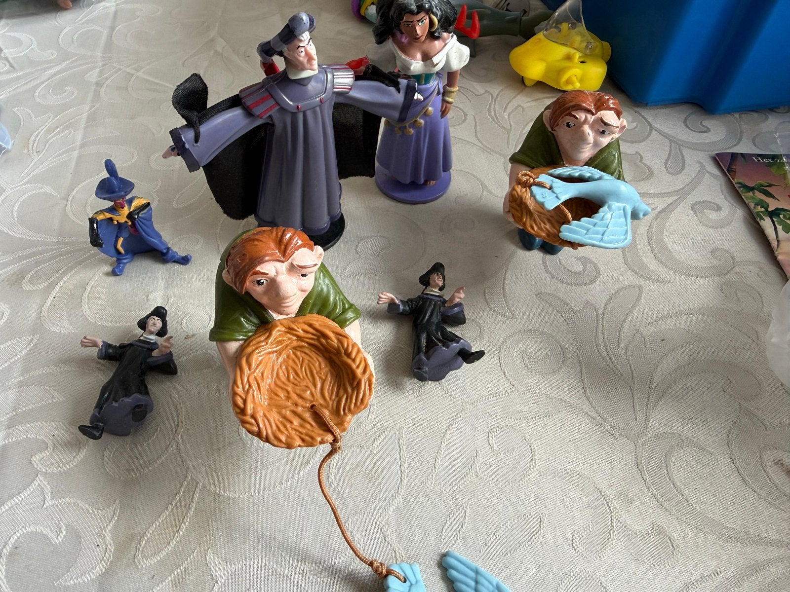 Disney De Klokkenluider van de Notre Dame figuren set, Ophalen of Verzenden, Gebruikt