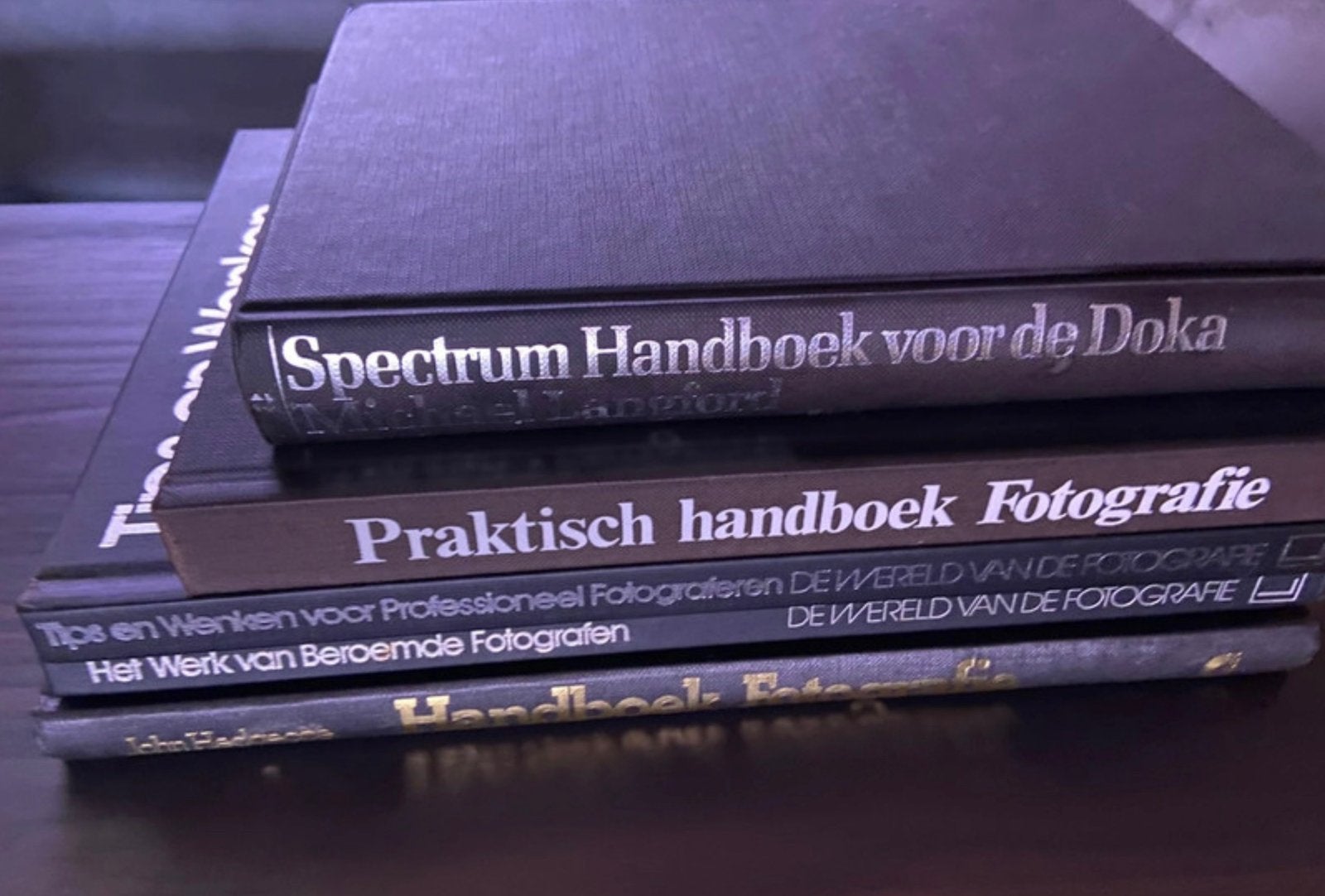 Mooi Boekenpakket Fotografie - oa Doka, Hedgecoe & Lekturama, Ophalen of Verzenden, Zo goed als nieuw