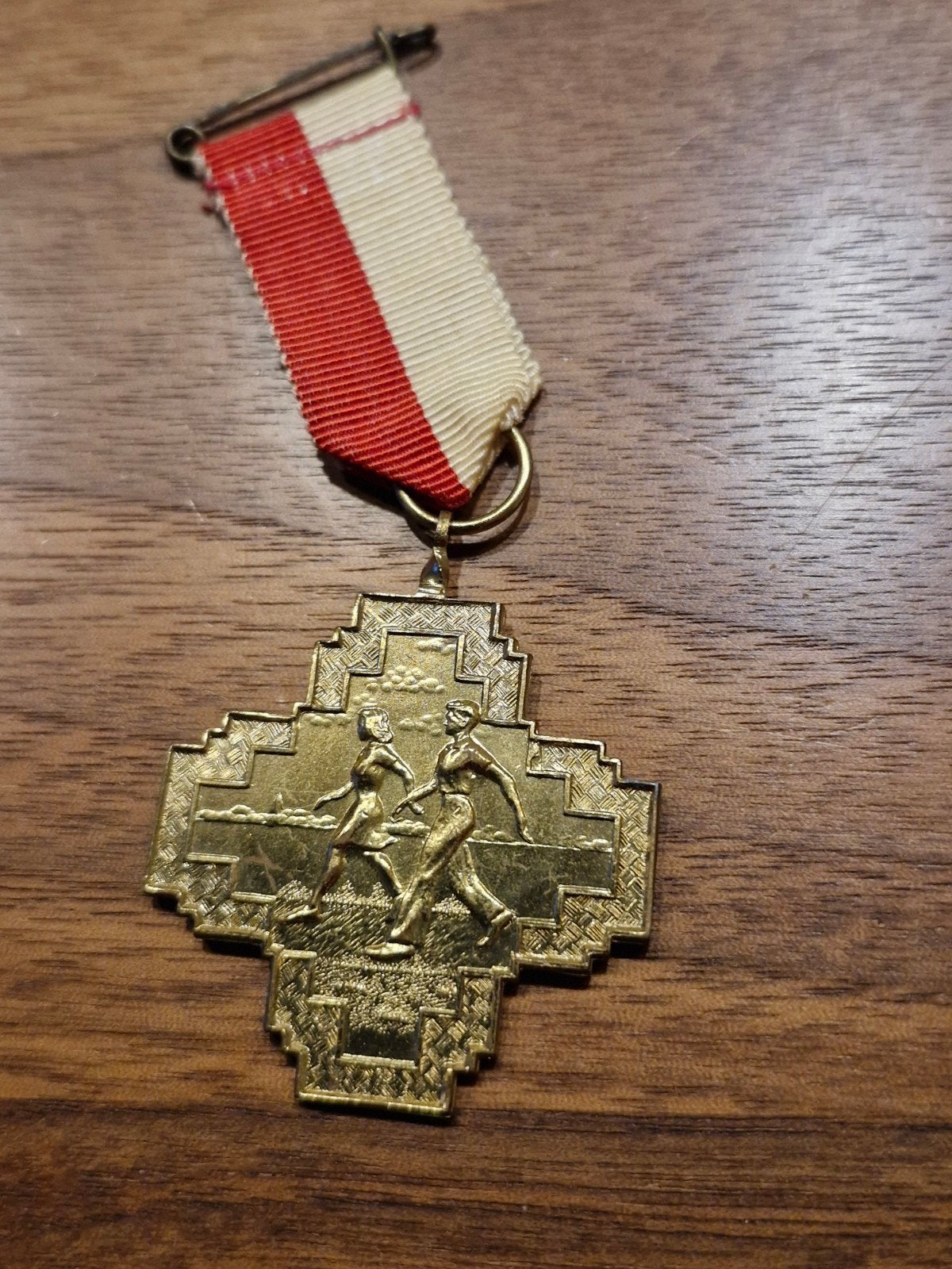 109 Vintage WSV O.V.T. Deurne Medaille - Atletiek, Postzegels en Munten, Ophalen of Verzenden