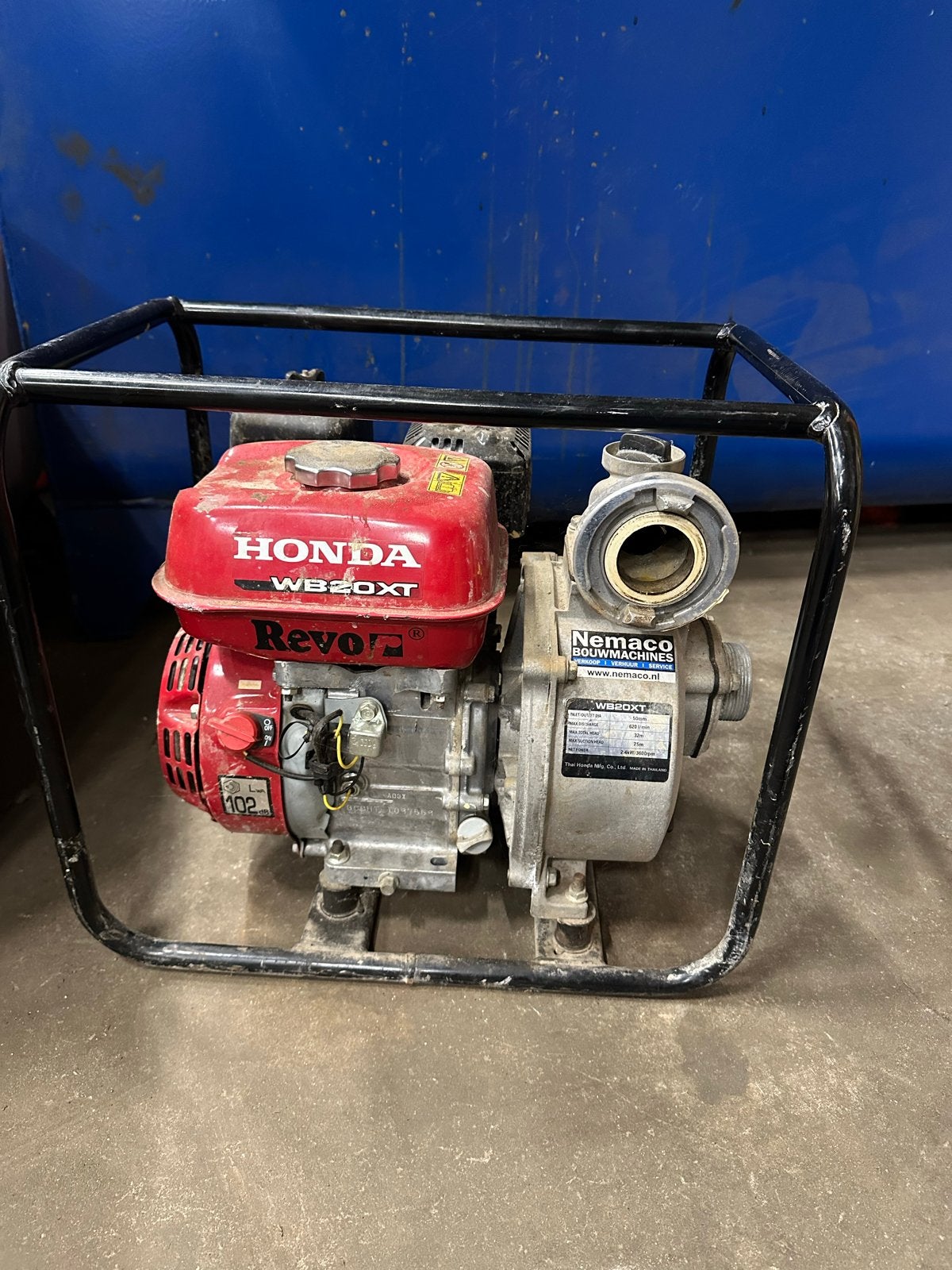 Honda WB20XT Waterpomp - Benzine - 2020, Ophalen