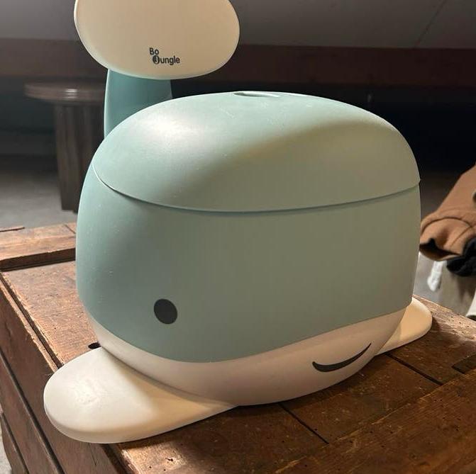 Nieuw! Bo Jungle Plaspotje met rugleuning - Walvis design, Ophalen of Verzenden, Nieuw
