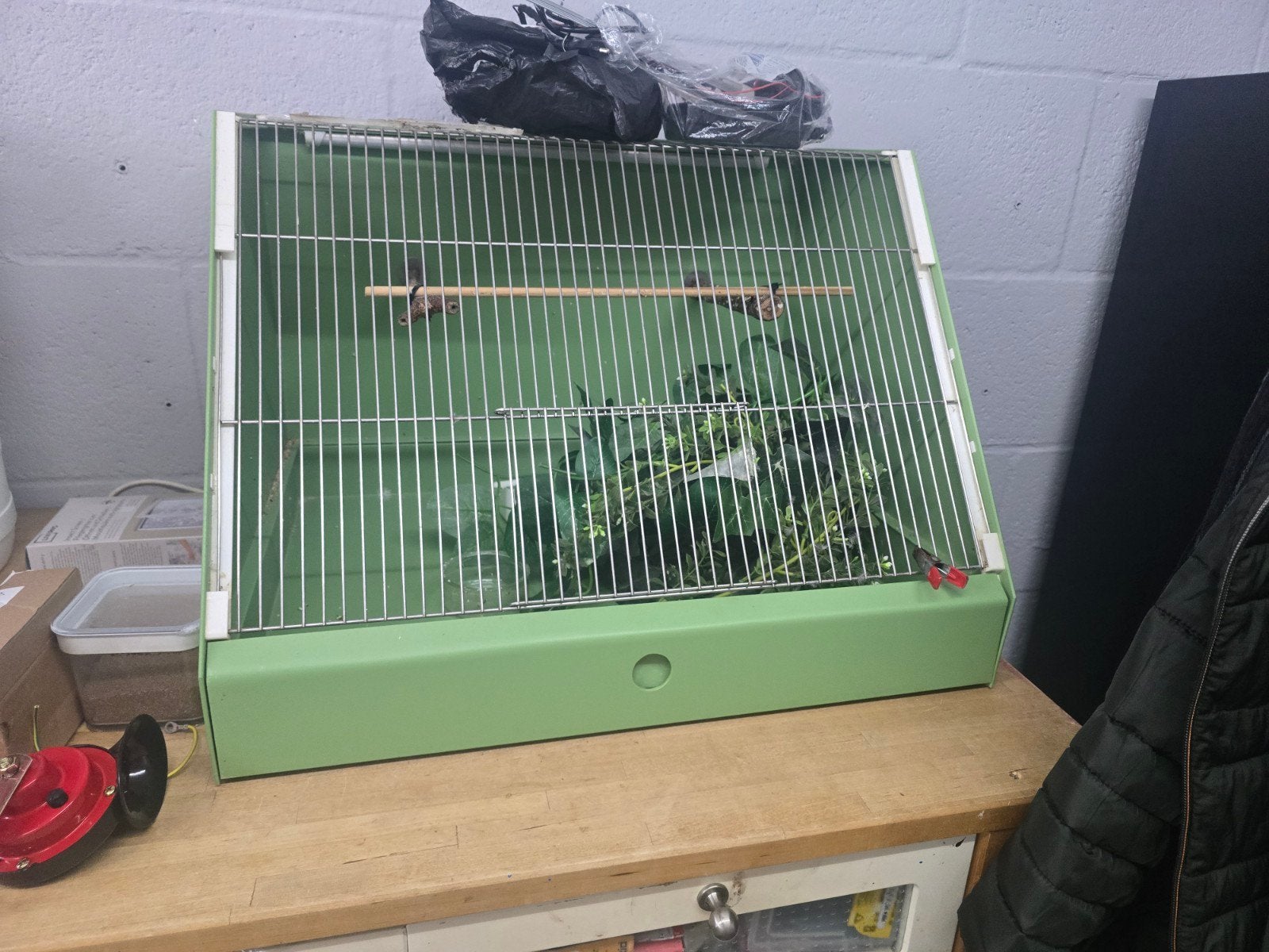 heesakkers kooien, Ophalen, Zo goed als nieuw, Kunststof, Vogelkooi