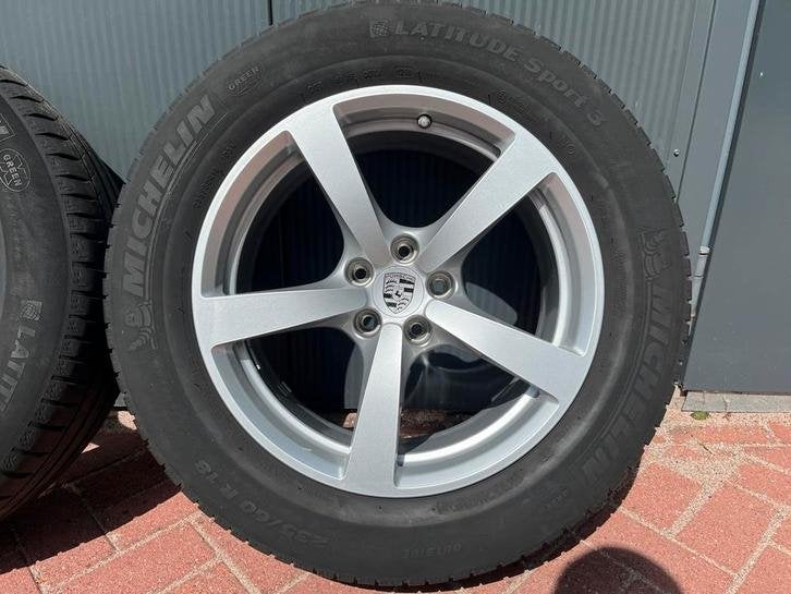 Originele 18 inch Sport Classic Porsche Macan velgen, 18 inch, Gebruikt, 255 mm, Velg(en)