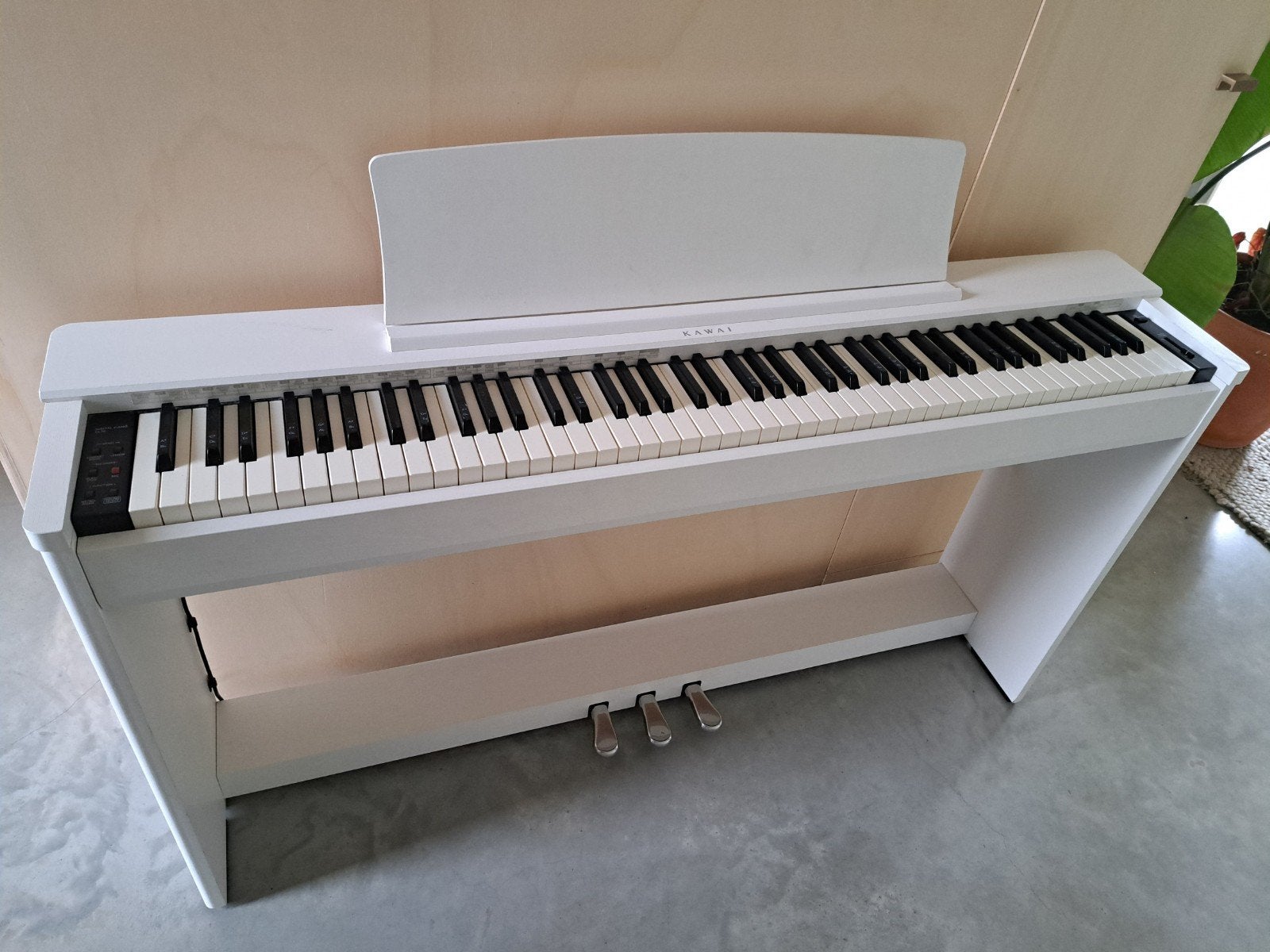 Kawai Digitale Piano  CL36W - zo goed als nieuw, Ophalen, Wit, Digitaal, Zo goed als nieuw