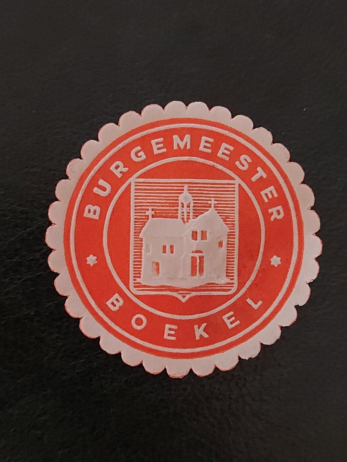 Sluitzegel Burgemeester Boekel, Verzenden