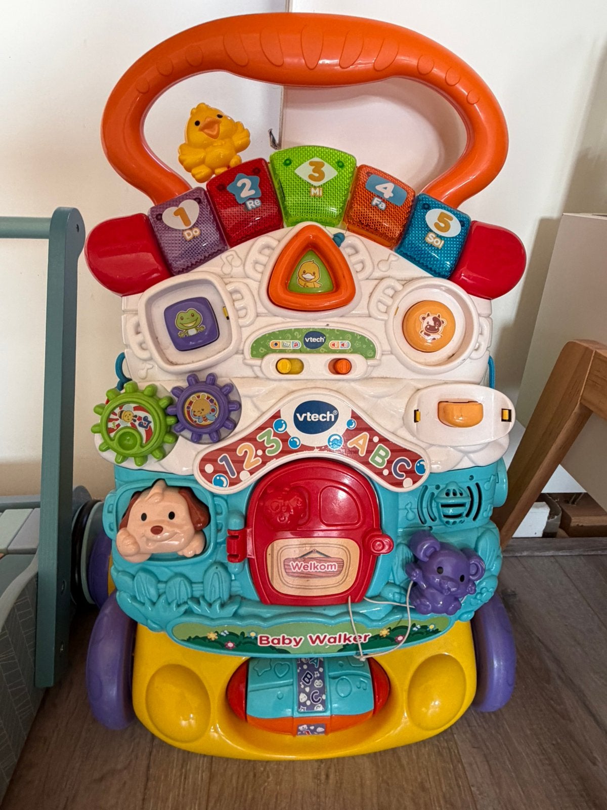 V Tech Babywalker, Kinderen en Baby's, Speelgoed | Vtech, Ophalen, Zo goed als nieuw, 6 maanden tot 2 jaar