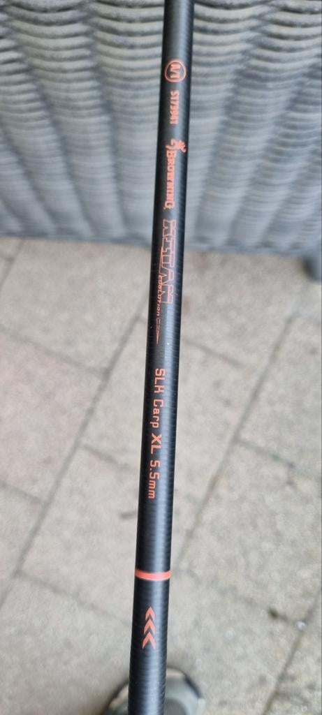 Browning Xitan Z12 Topdeel SLH Carp XL 5.5mm, Ophalen, Zo goed als nieuw, Vaste hengel