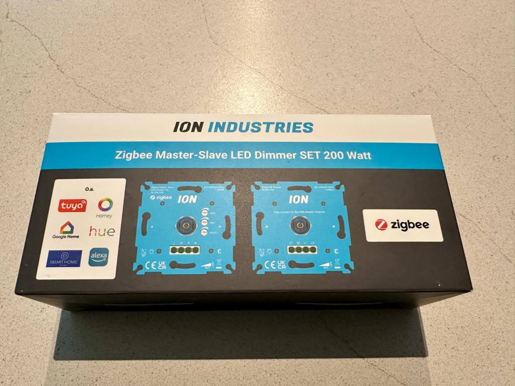 ION Industries Master-Slave LED Dimmer SET 200W, Doe-het-zelf en Verbouw, Ophalen of Verzenden, Zo goed als nieuw, Schakelaar