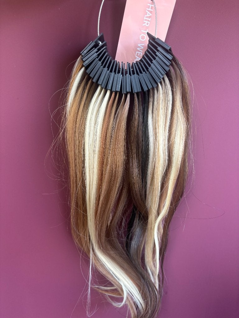 Hair to wair kleurenstaal voor weaves., Ophalen of Verzenden, Nieuw, Pruik of Haarverlenging