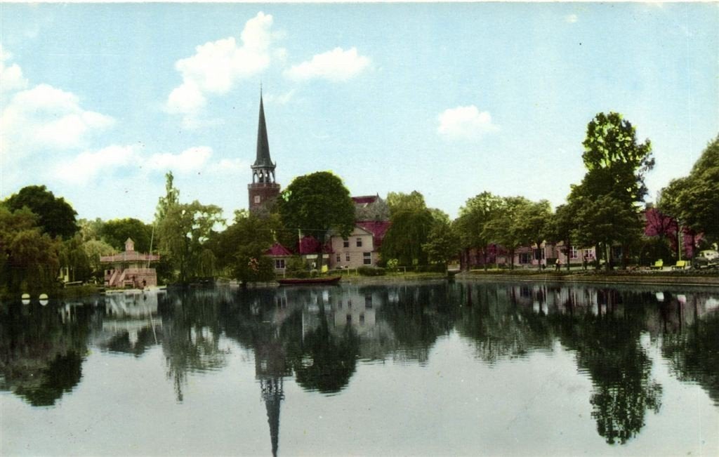 Broek in Waterland - Neeltje Paater - ongelopen, Ophalen of Verzenden, 1940 tot 1960, Ongelopen, Noord-Holland