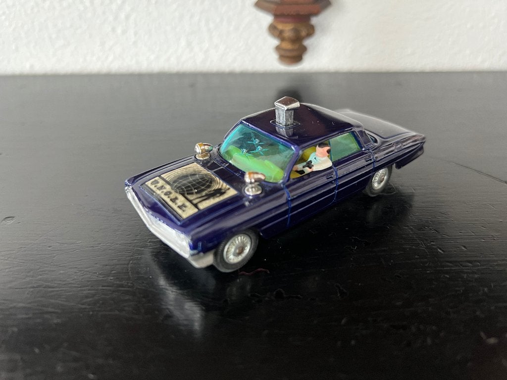 Corgi toys 497 Oldsmobile UNCLE, Hobby en Vrije tijd, Modelauto's | 1:43, Verzenden, Gebruikt, Auto, Corgi
