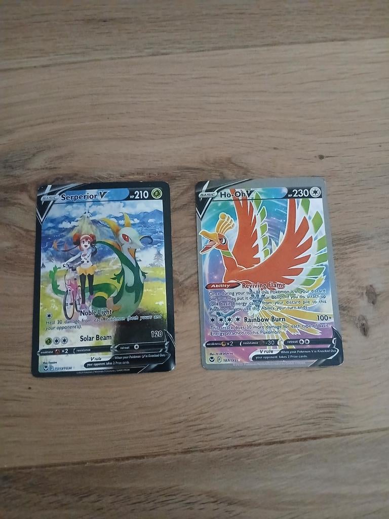 2 pokemonkaarten, Ophalen of Verzenden, Nieuw, Meerdere kaarten, Foil