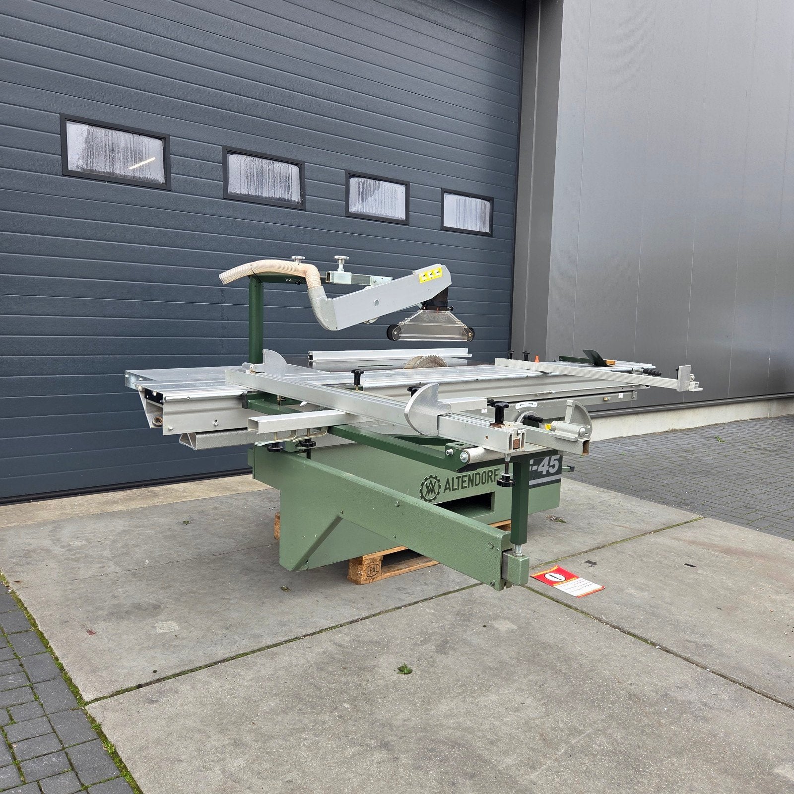 Altendorf F45 Formaatzaag 3200mm 45graden ** topstaat, Doe-het-zelf en Verbouw, Gereedschap | Zaagmachines, Altendorf scm robland martin felder hammer