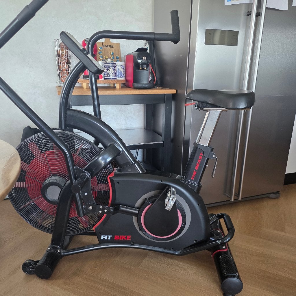 Air bike Beast, Ophalen, Spinningfiets, Zo goed als nieuw, Metaal