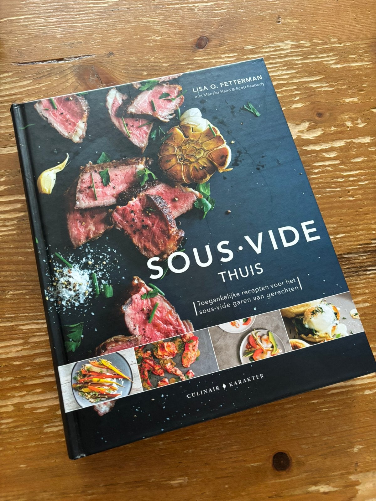 Sous vide thuis Lisa Q Fetterman, Ophalen of Verzenden, Zo goed als nieuw