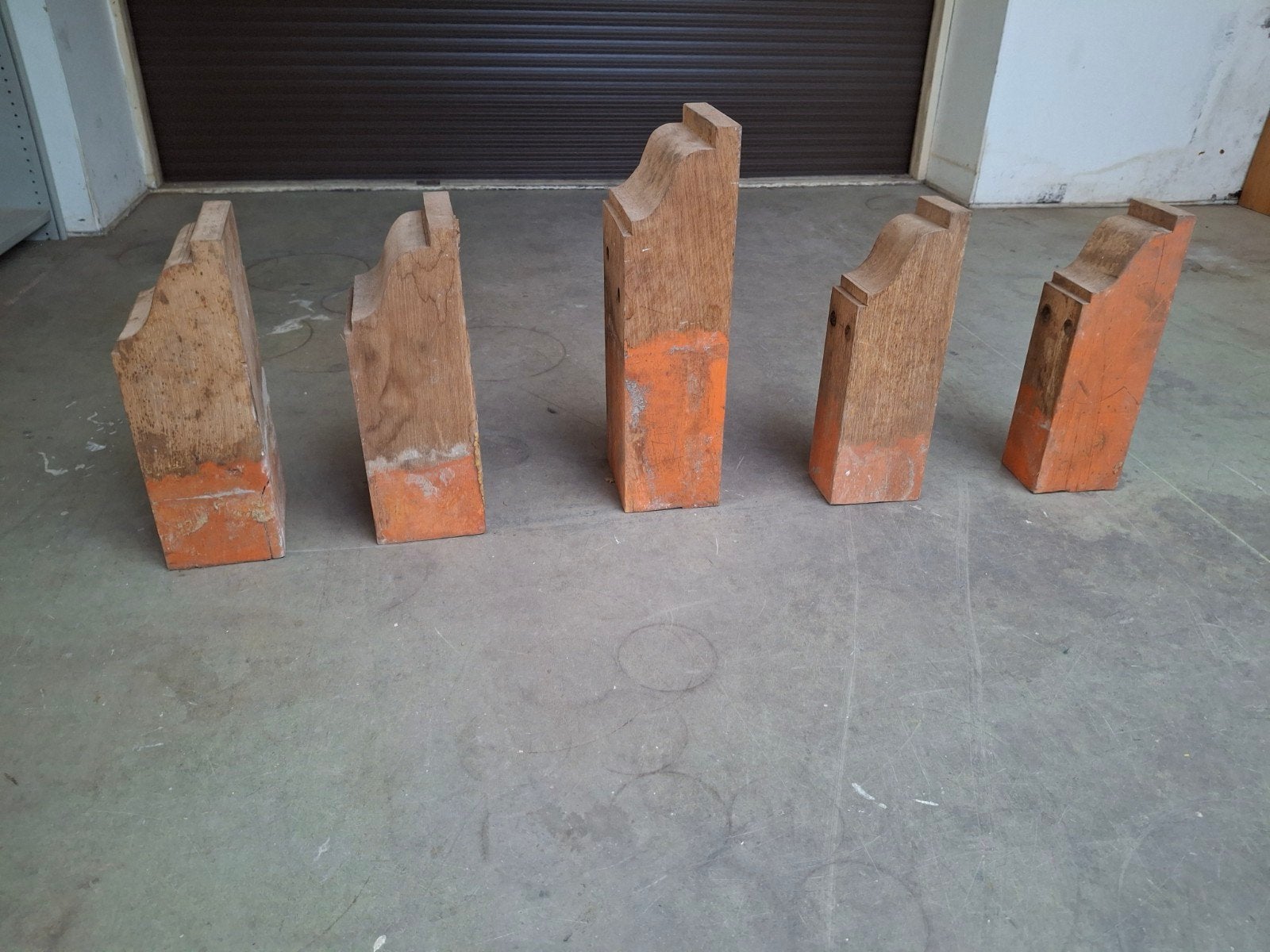 Eiken houten sleutelstukken, Tuin en Terras, Palen, Balken en Planken, Ophalen