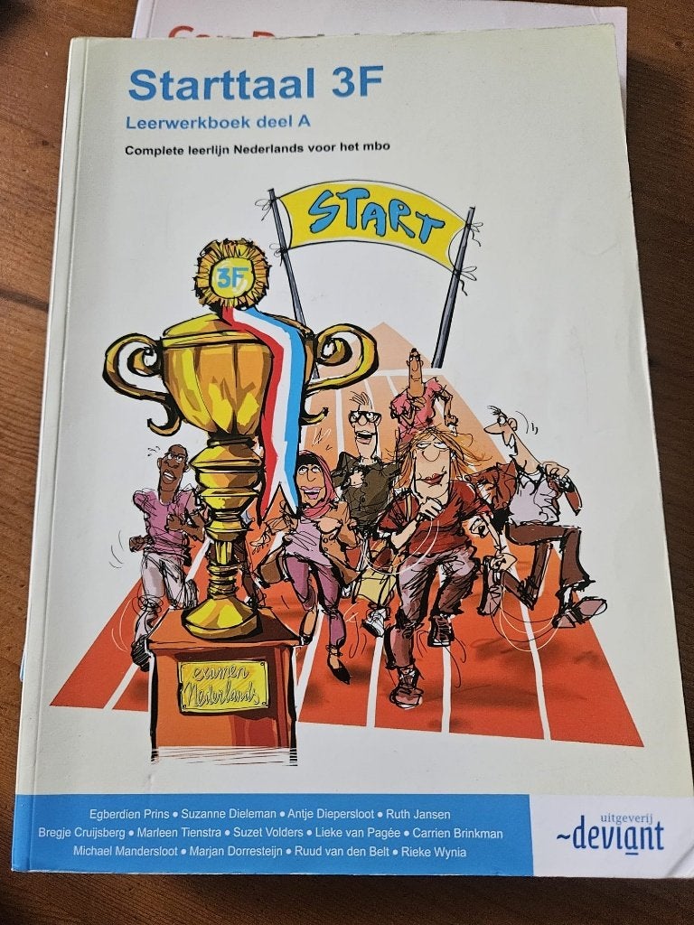 Starttaal 3F, Boeken, Ophalen of Verzenden, Gelezen, Overige niveaus, Nederlands