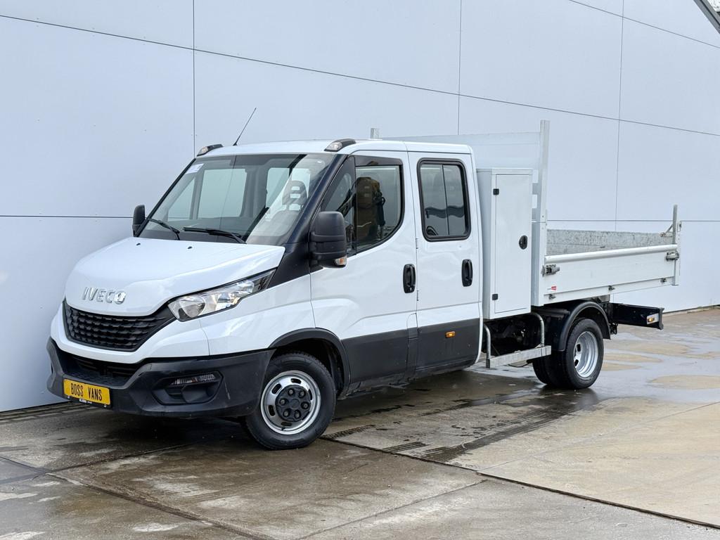 Iveco Daily 35C14 2.3 Kipper Dubbele Cabine Dubbellucht 6 St, Auto's, Bestelauto's, 2804 kg, Achterwielaandrijving, Gebruikt, Iveco