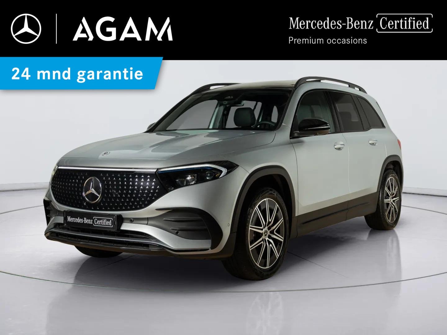 Mercedes-Benz EQB 250+ AMG Line 71 kWh, Auto's, Dealer onderhouden, 2005 kg, Gebruikt, 435 min