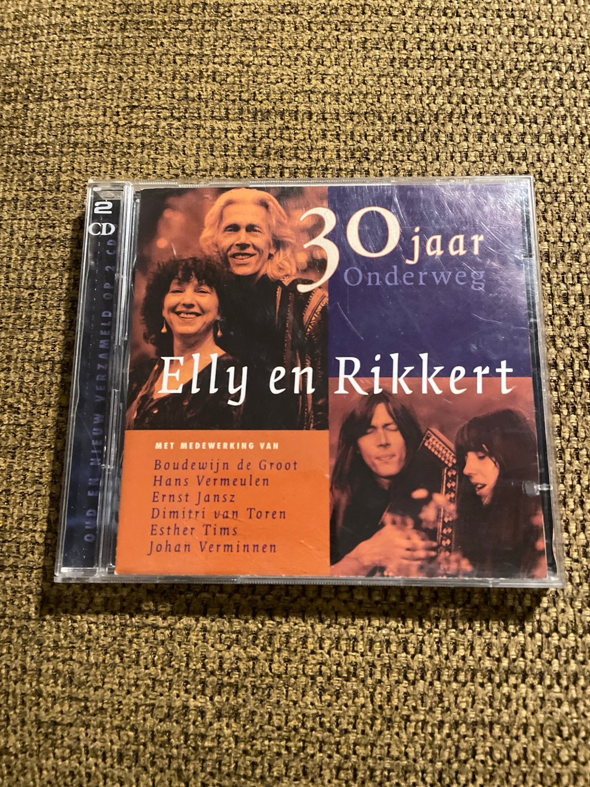 Elly en Rikkert - 30 Jaar Onderweg 2 cd-box, Folk, Ophalen of Verzenden, Zo goed als nieuw, Inclusief boekje