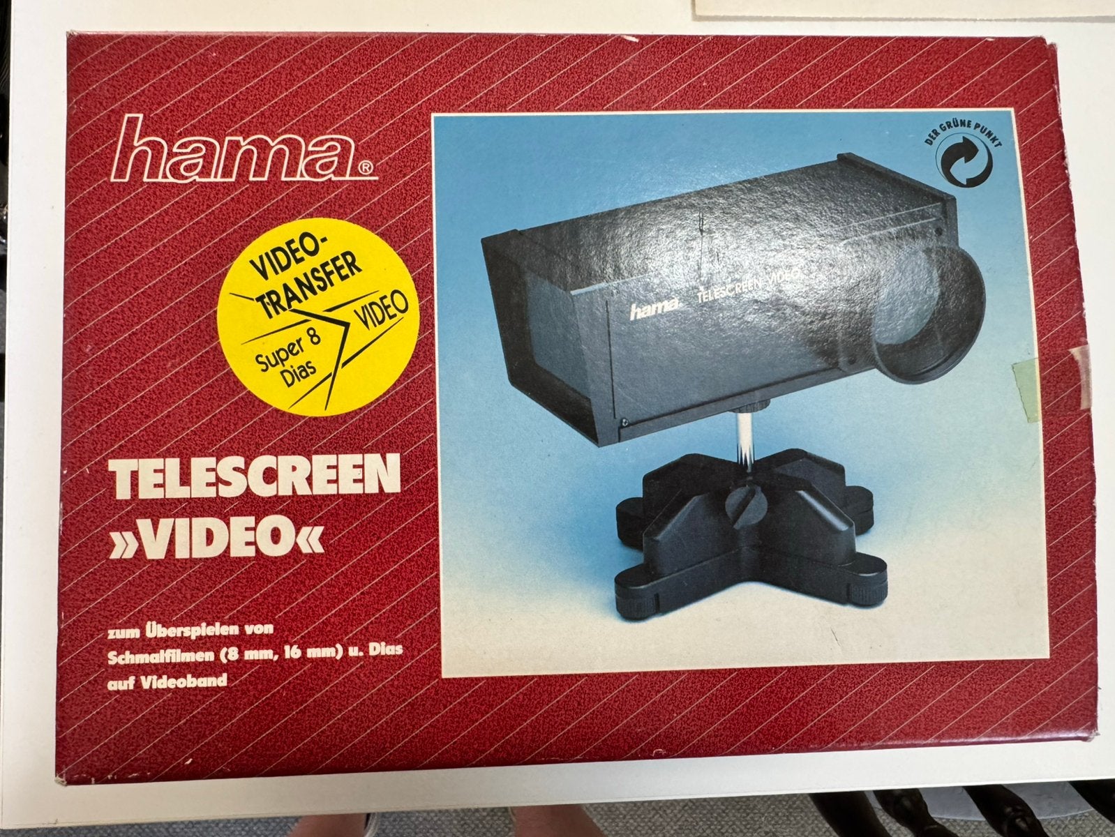 HAMA Telescreen video, Verzamelen, Ophalen, 1960 tot 1980, Projector