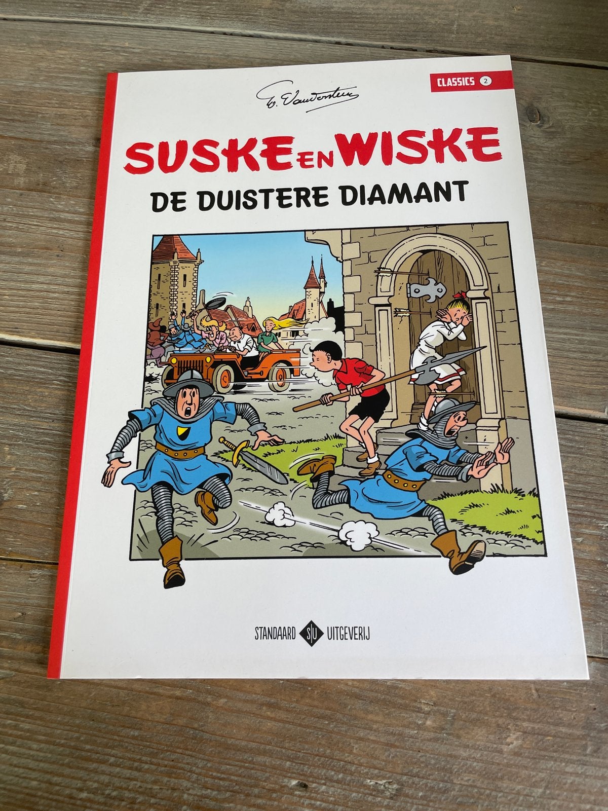 Suske en Wiske: De Duistere Diamant (Classics 2), Boeken, Eén stripboek, Ophalen of Verzenden, Zo goed als nieuw