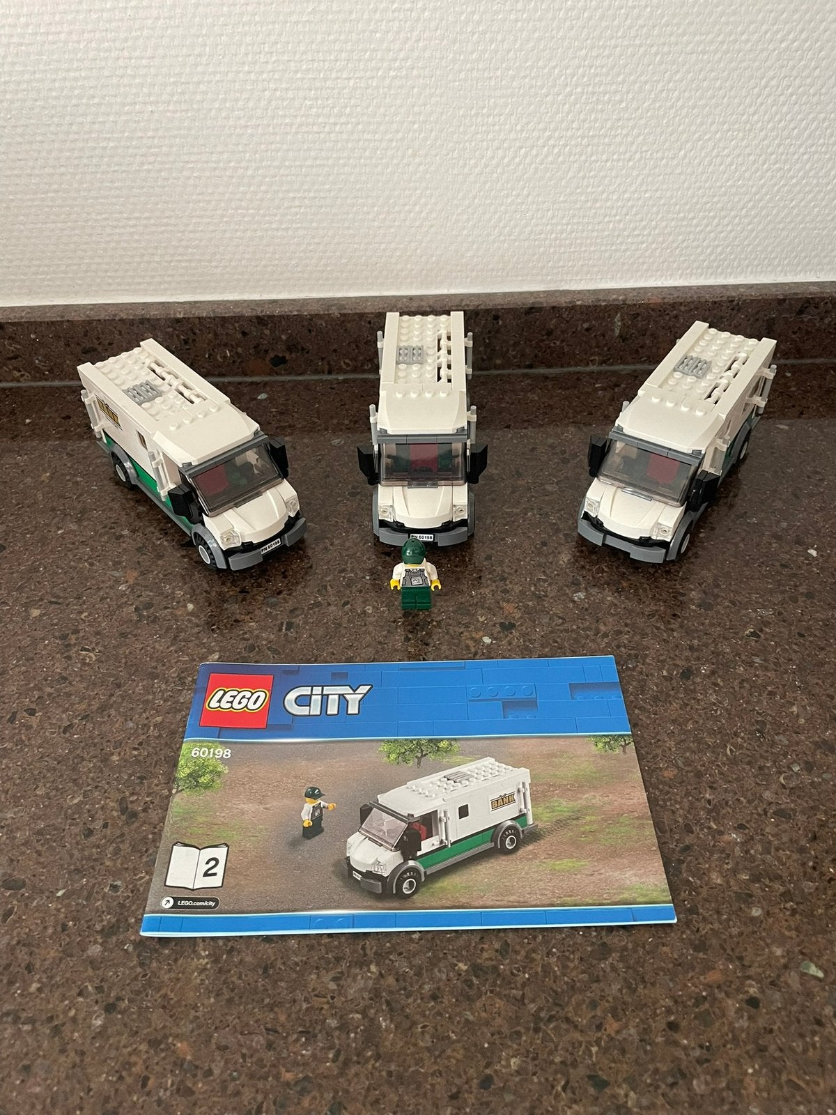 Lego trein 60198 - waardetransport, Ophalen of Verzenden, Gebruikt, Lego
