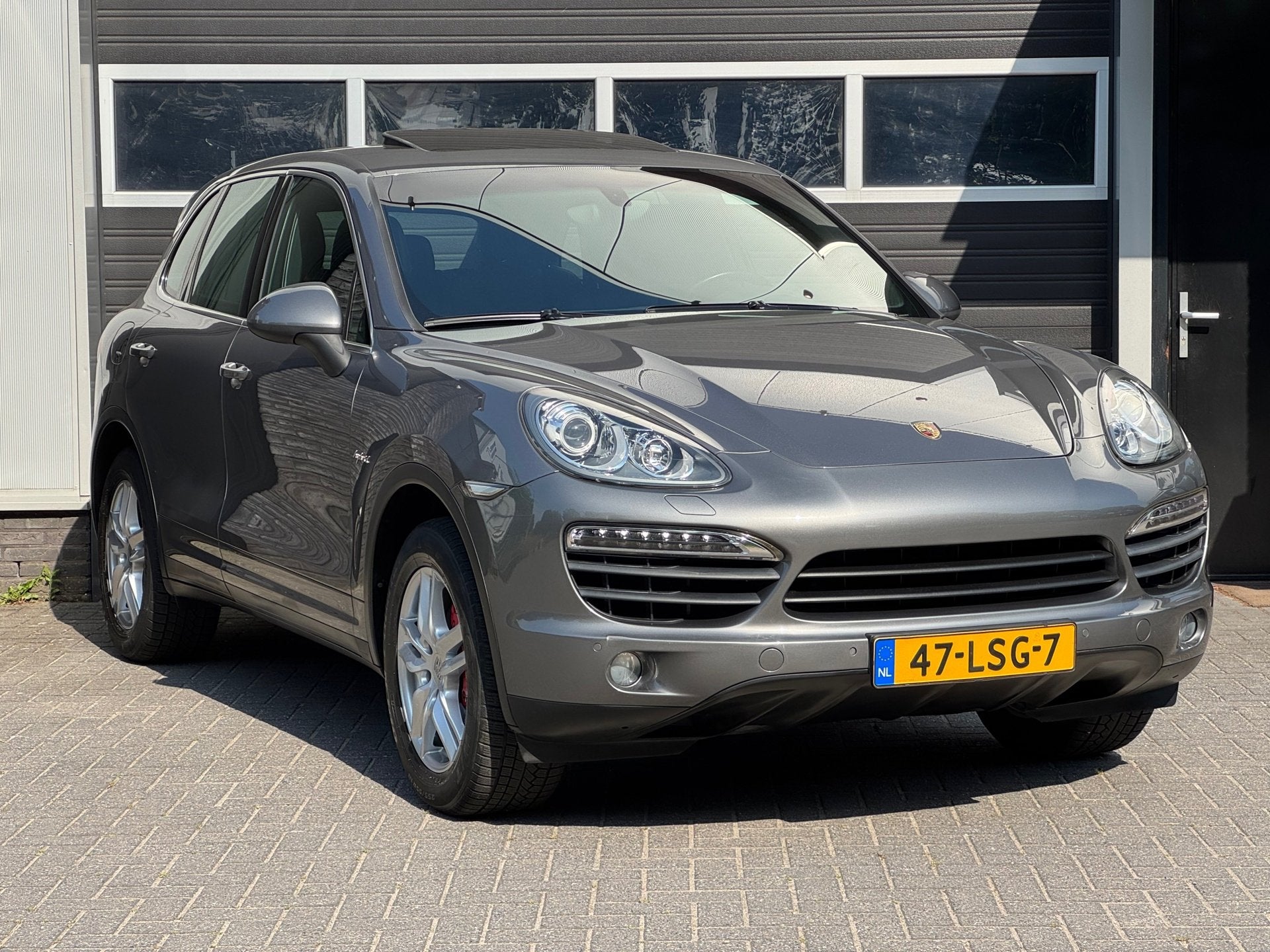 Porsche Cayenne 3.0 S Hybrid Pano, Luchtvering, Led, Navi, C, Auto's, Porsche, Automaat, Gebruikt, 2995 cc, Leder en Stof