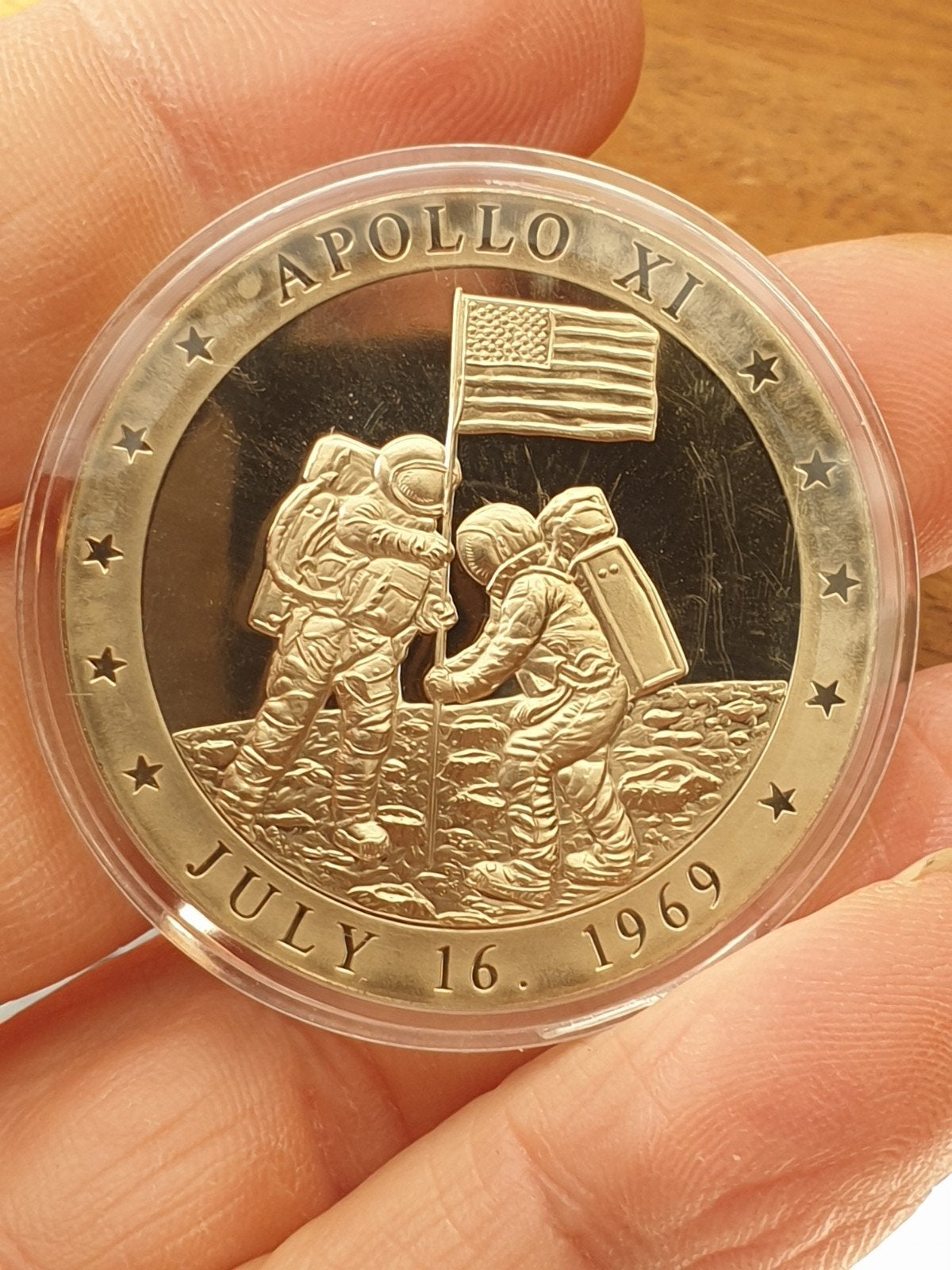 Penning Apollo VI (K6), Postzegels en Munten, Penningen en Medailles, Ophalen of Verzenden, Overige materialen