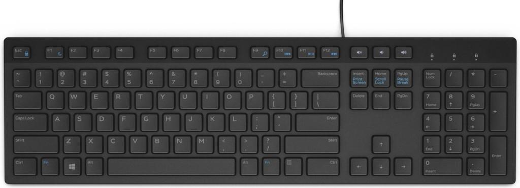 Dell USB-Keyboard KB216, Computers en Software, Toetsenborden, Gebruikt, Multimediatoetsen, Ophalen of Verzenden, Qwerty