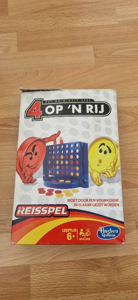 Vier op een Rij, Hobby en Vrije tijd, Een of twee spelers, Nieuw, Ophalen of Verzenden, Hasbro
