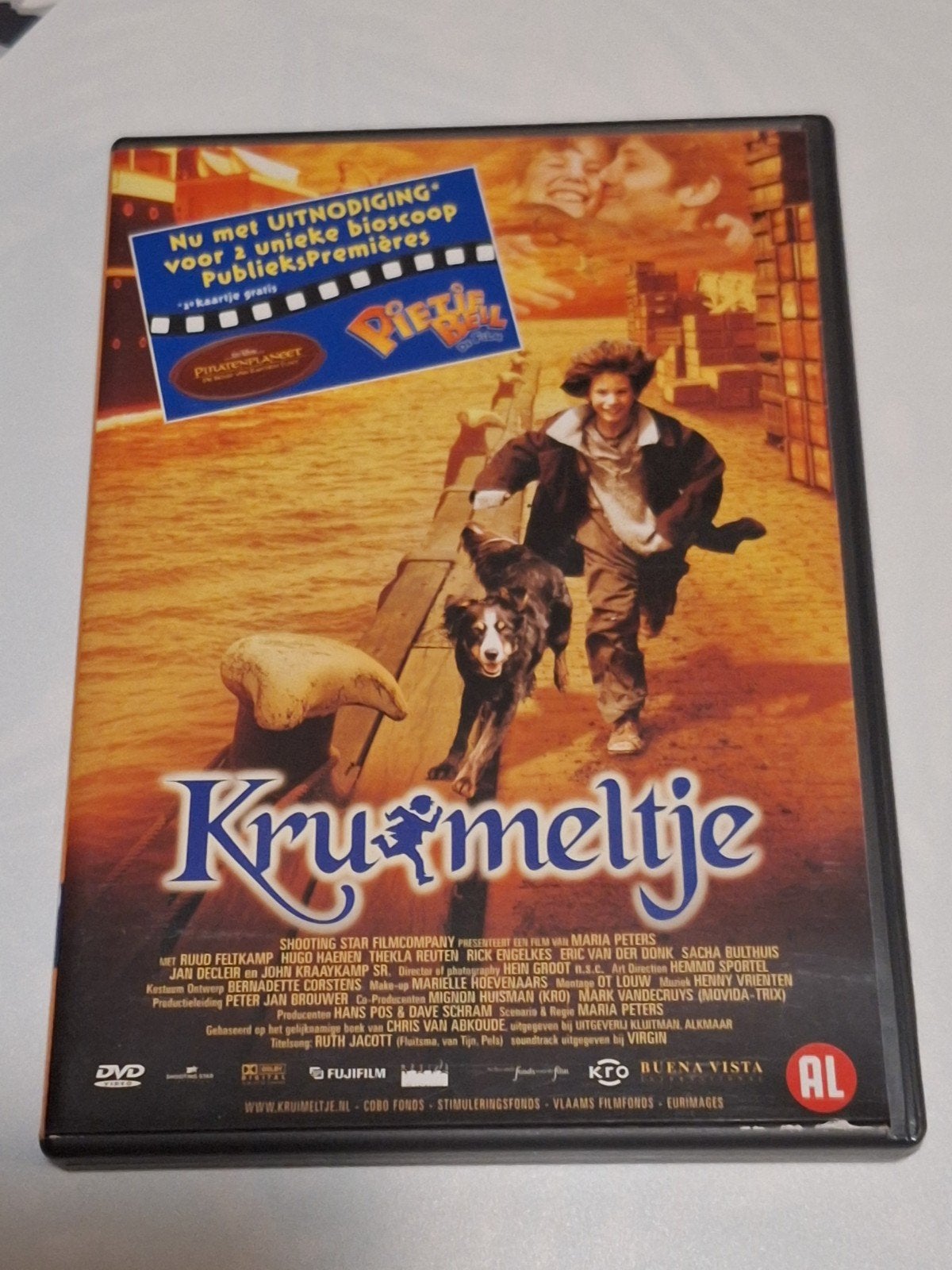 Kruimeltje. Dvd., Alle leeftijden, Ophalen of Verzenden, Actie en Avontuur