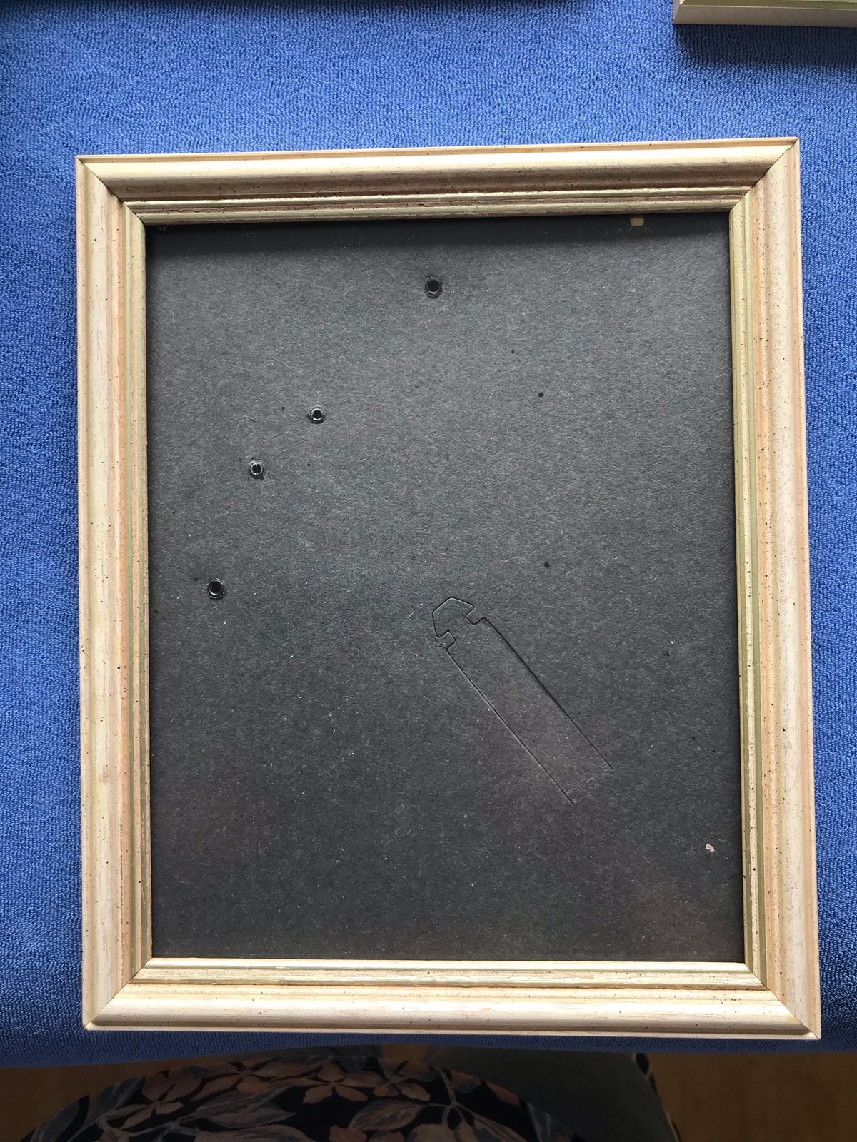 Houten fotolijst, beige/lichtbruin, gebruikt, Ophalen, Gebruikt, Beige, Fotolijst