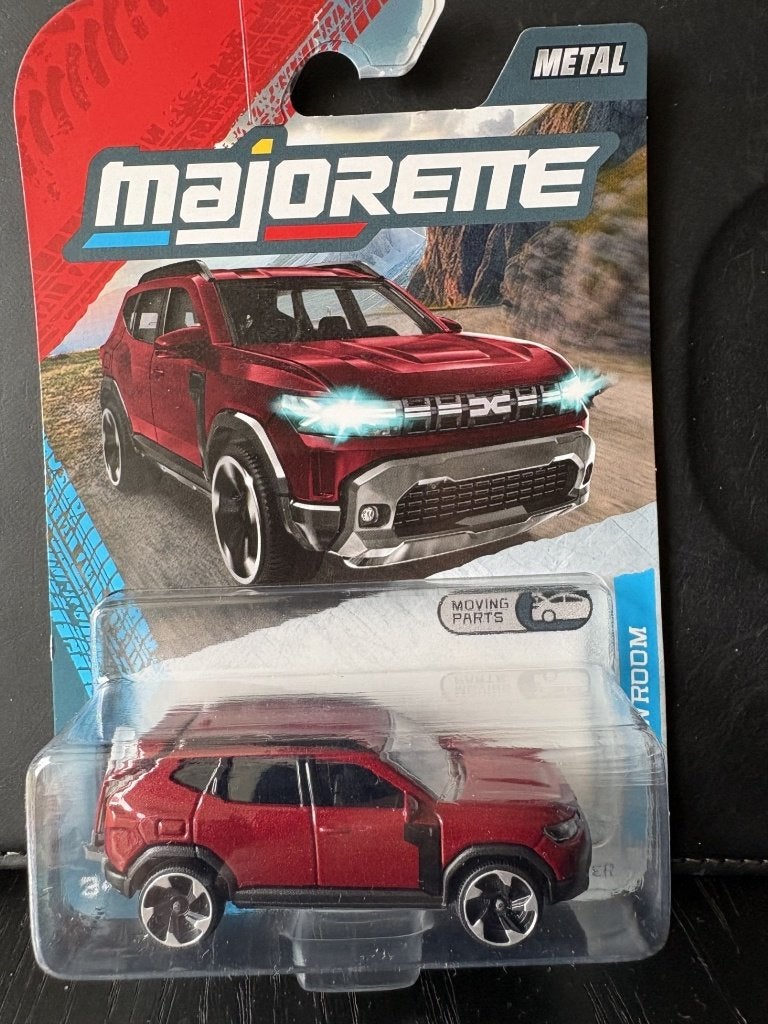 Majorette Dacia Duster ROOD, Ophalen of Verzenden, Nieuw, Auto