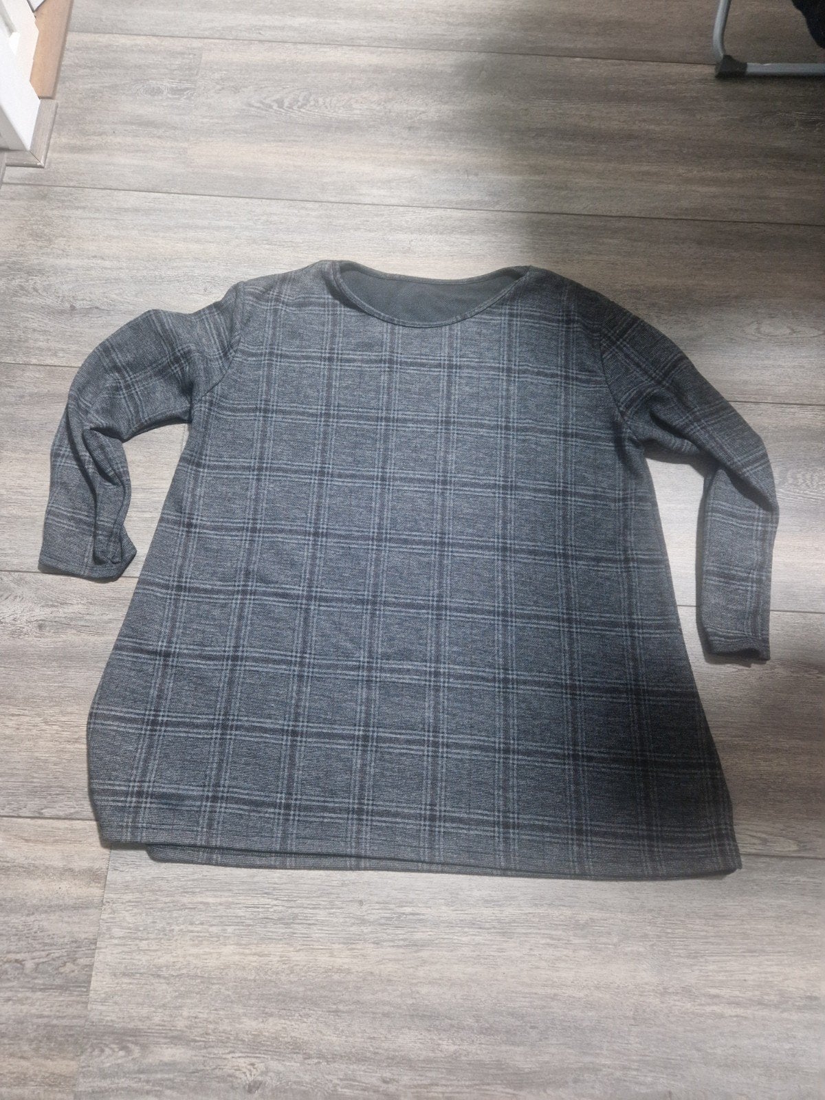 Geruite trui maat xl, Maat 46/48 (XL) of groter, Ophalen of Verzenden, Grijs, Onbekend