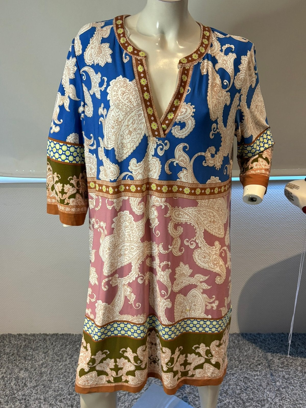 Montego jurkje maat 48, Kleding | Dames, Meerkleurig, Maat 46/48 (XL) of groter, Ophalen of Verzenden, Zo goed als nieuw