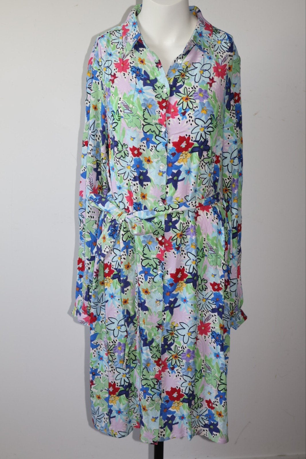 Pom Amsterdam vrolijke jurk maat 38 / M, Kleding | Dames, Jurken, Pom Amsterdam, Meerkleurig, NL, Ophalen of Verzenden
