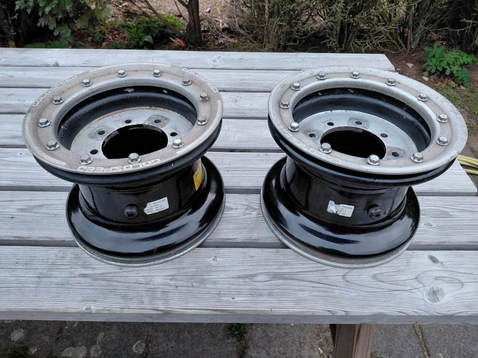 goldspeed 9×6 dubbel beadlock, Ophalen of Verzenden, Gebruikt