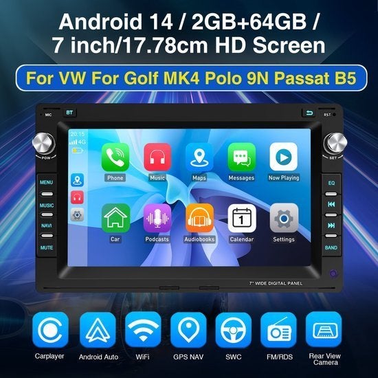 Android 14 Autoradio – Multimedia Speler – Navigatiesysteem, Corvance B.V., Verzenden, Nieuw, Corvancebol@gmail.com
