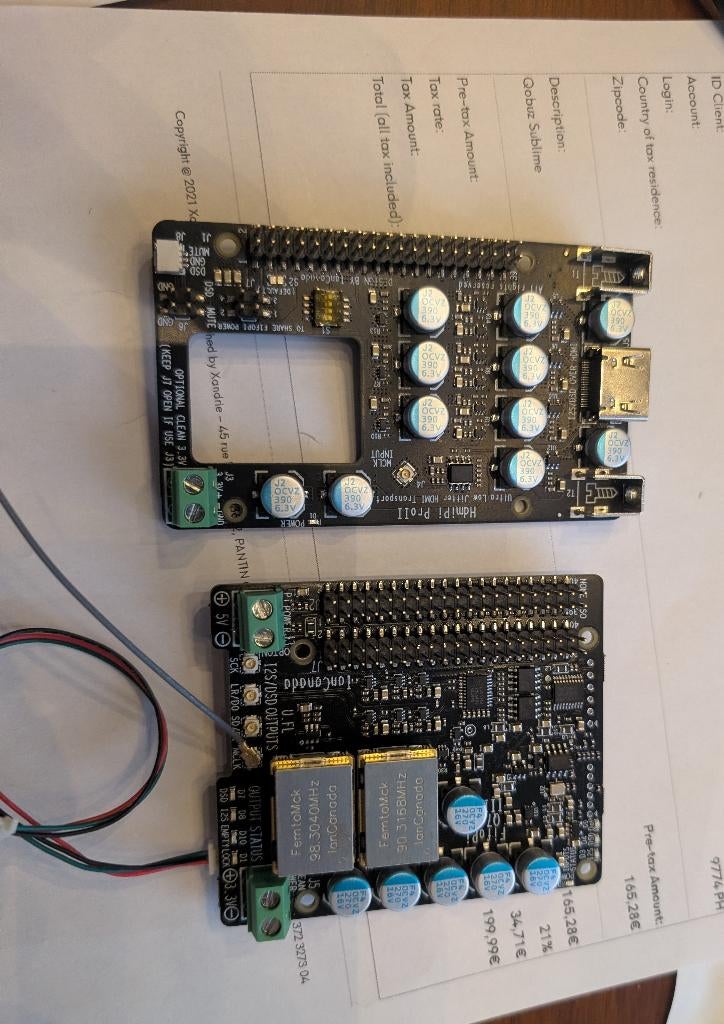 Ian Canada FiFoPi Q7 MKIII + HDMIPi Pro II + Femto Clocks, Ophalen of Verzenden, Nieuw