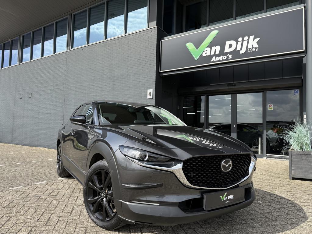 Mazda CX-30 2.0 M Hybrid Navi Camera El.Klep (bj 2024), Auto's, Mazda, 1998 cc, Stof, Gebruikt, Zwart