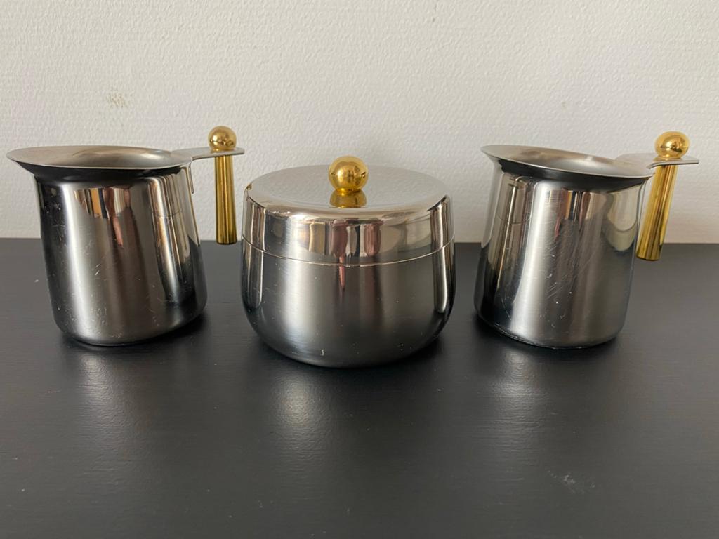 Rvs - inox roomstel Kitty Oro, Overige materialen, Overige typen, Nieuw, Ophalen of Verzenden