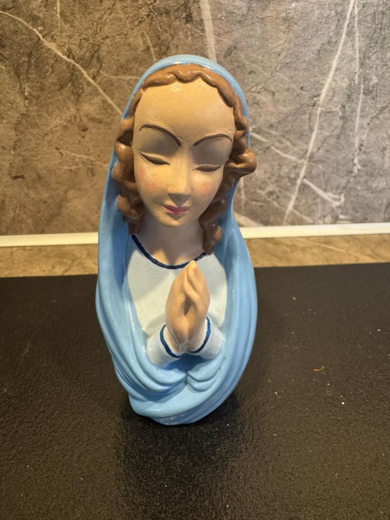 Vintage Goebel Hummel Madonna WL81 – Biddend, Antiek en Kunst, Antiek | Religie, Ophalen of Verzenden