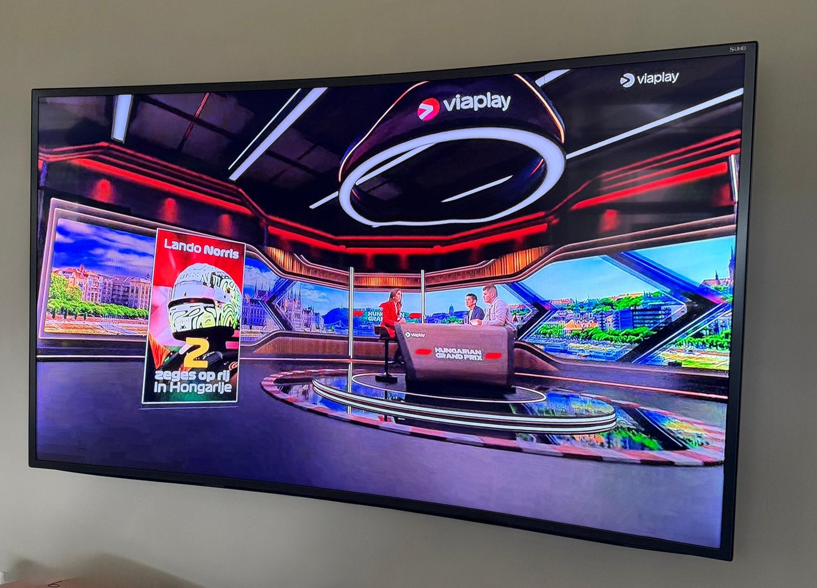 Samsung UE55JS8500L – 55 inch 4K Ultra HD Smart TV, Ophalen, 50 Hz, Zo goed als nieuw, Samsung